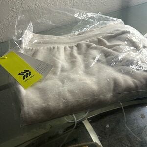 All in Motion Cream Wide Leg Pants